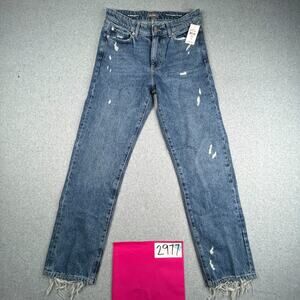 DL1961 Jeans Noah Tapered Straight Indigo Distressed Mens 30x31 New NWT